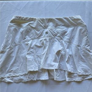 Lija Classic White Tennis Skirt